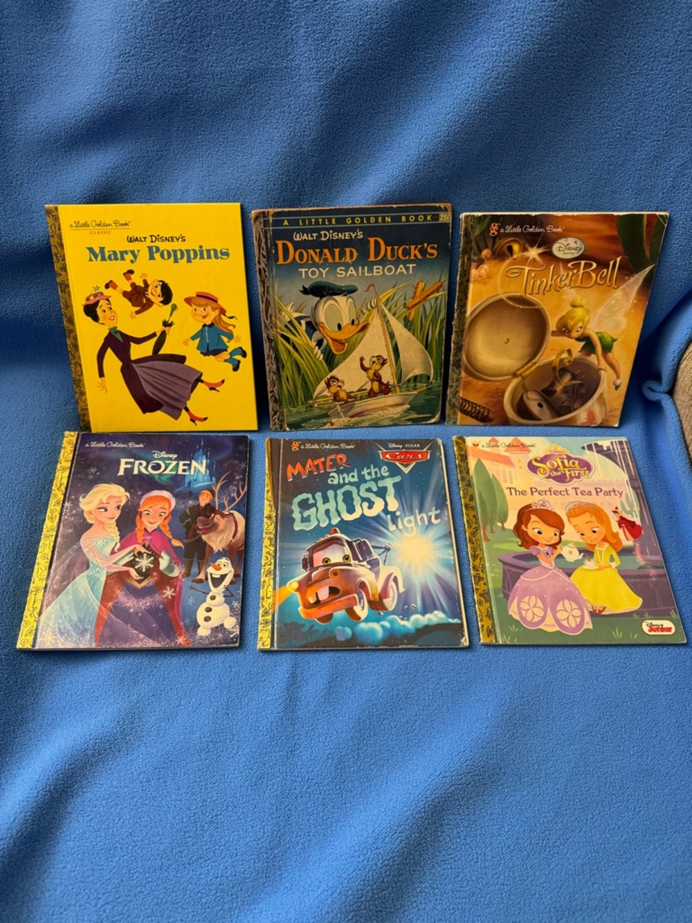 Little golden book lot. Books range from 1954 to 2016